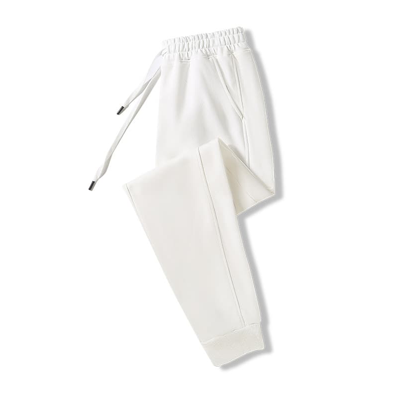 Guangdong Warehouse Chunqiu Vitality Unlimited 687# 300g Huamian Seven-Color Single-Layer Casual Pants Unisex Sports Breathable