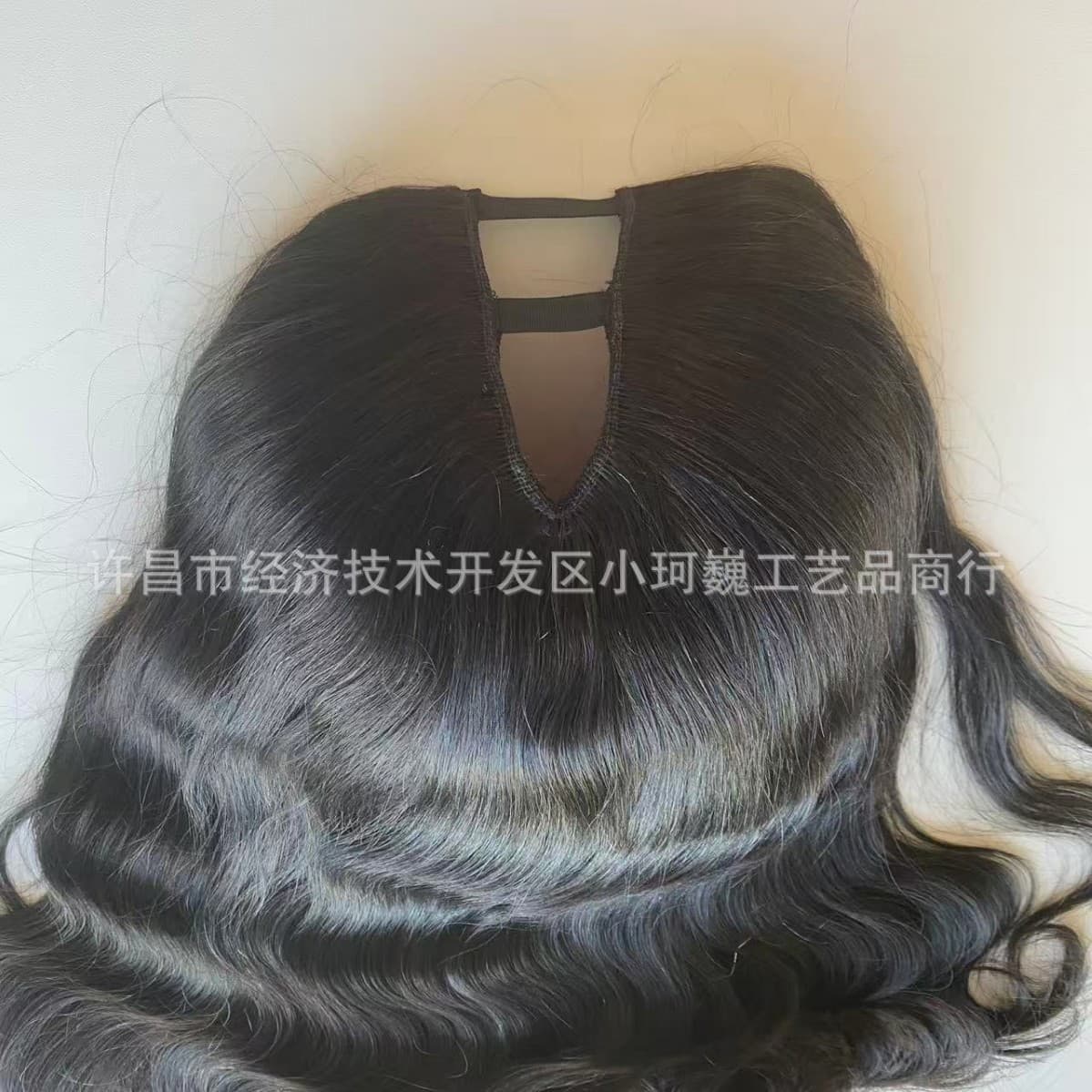 Real Human Hair Mechanism V-Shaped Headgear V Part Wig Human Hair Can Be Encrypted