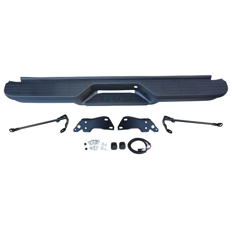 Suitable for Chevrolet 93-99 Suburban Tahoe GMC Yukon Universal Black Rear Bumper