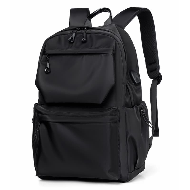 Casual Large Capacity Travel Backpack Men's High School Student University Bag Trendy Brand Double Shoulder Bag Business Commute