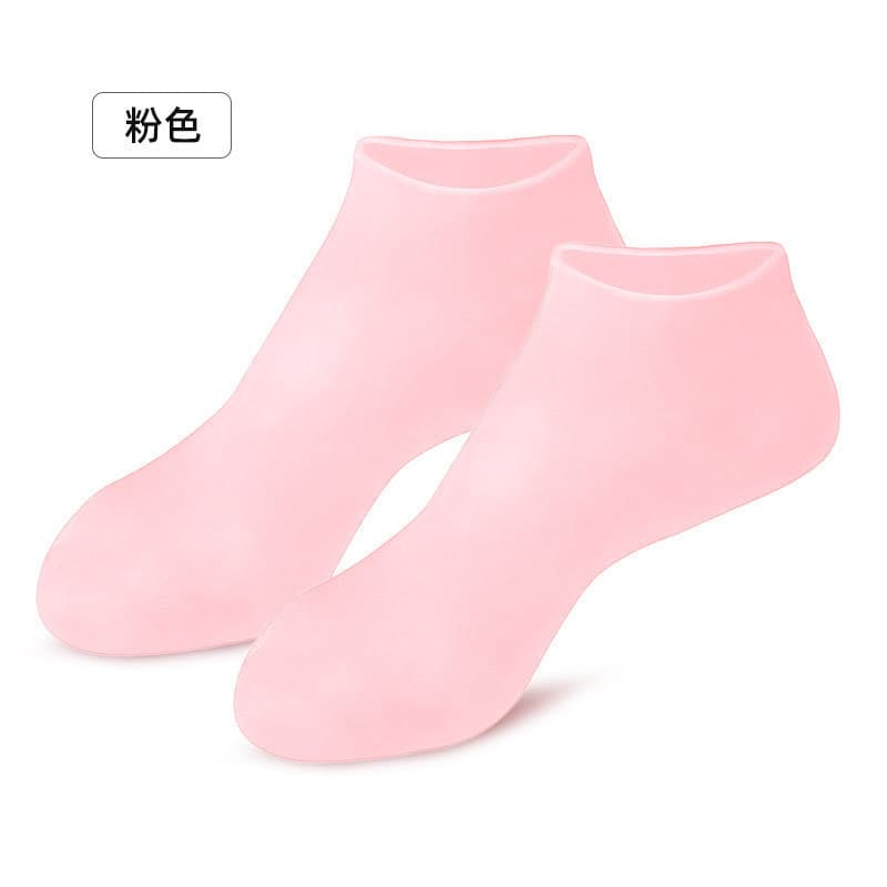 Factory Cross-Border Full-Foot Moisturizing Anti-Cracking Silicone Socks for Men and Women, Heel Crack Prevention Foot Mask Cover