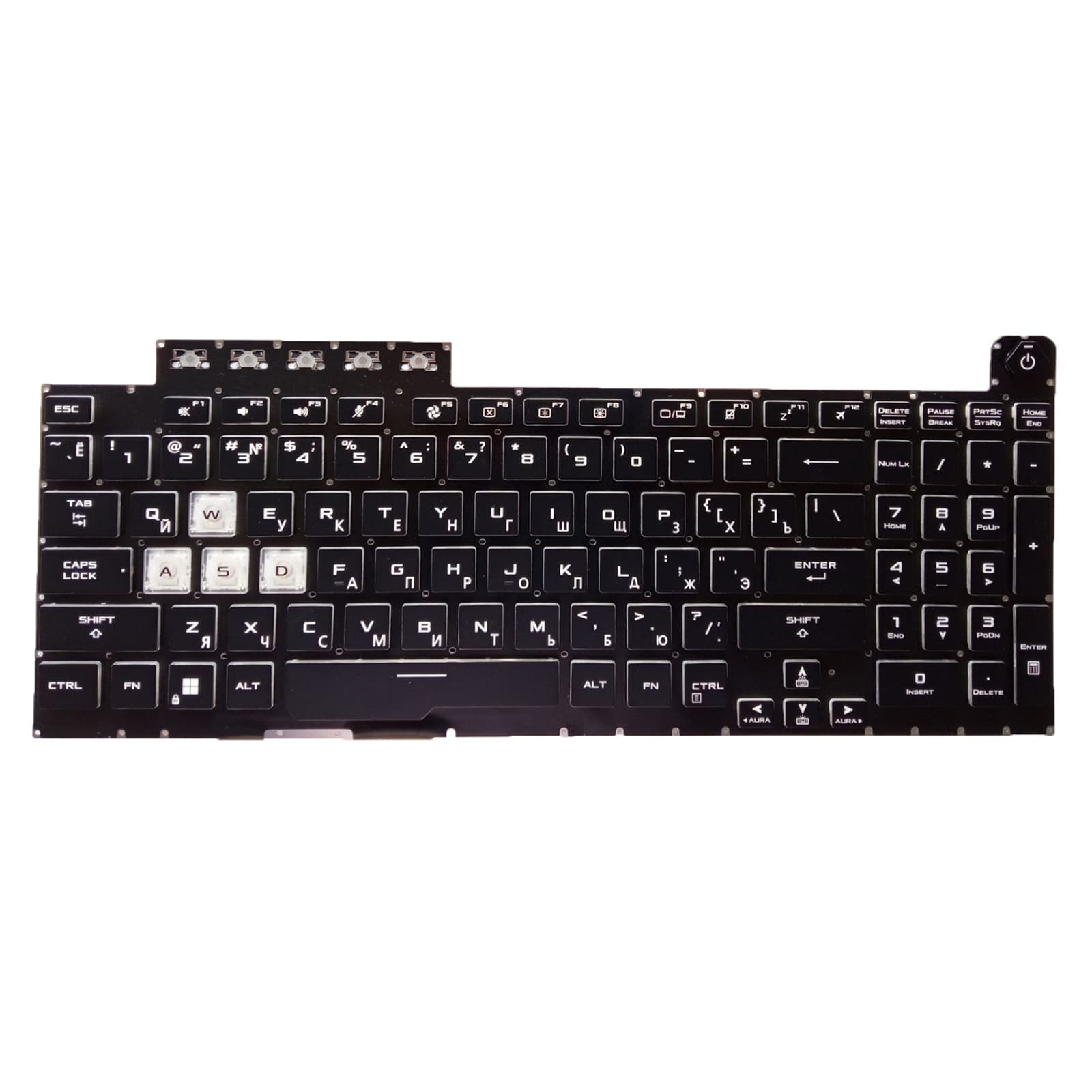 RU Russian-language compatible ASUS TUF Gaming FA506 FA506H FX506 FX706L keyboard FA706
