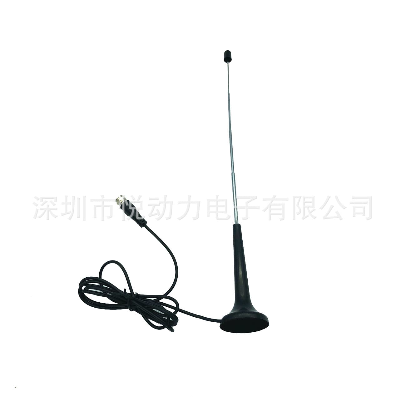 Indoor Digital TV Antenna HDTV High Gain DVB-T Suction Cup Antenna Large Magnetic Base HD Set-Top Box Antenna