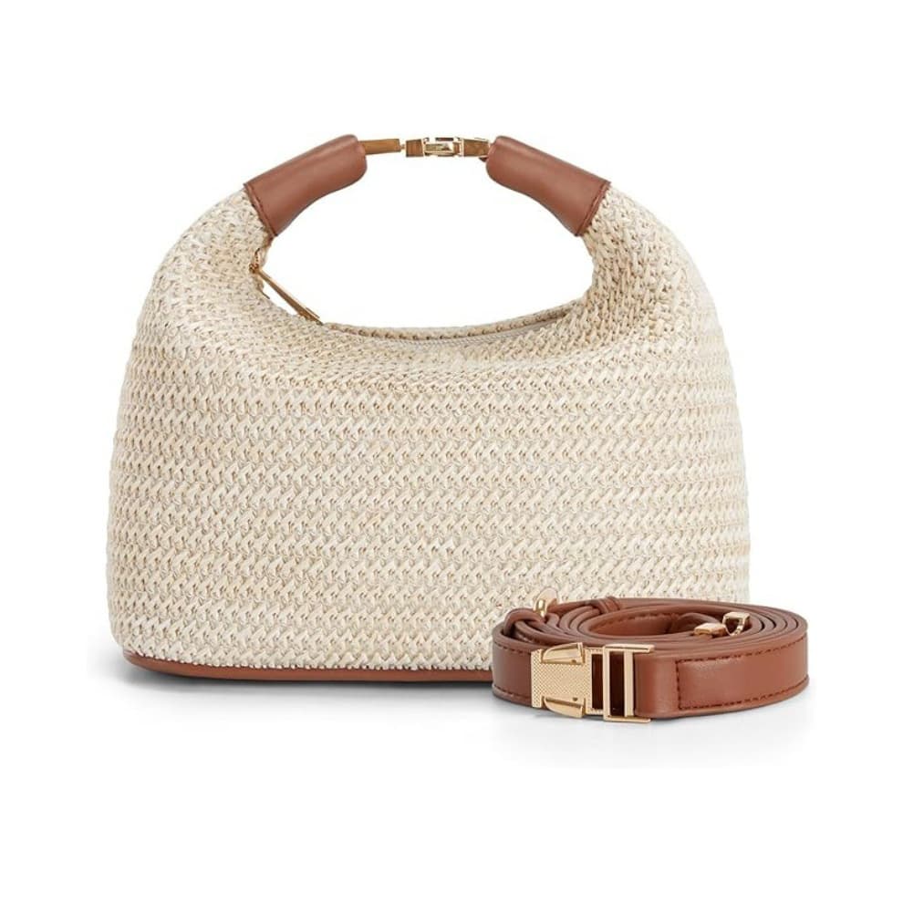 2025 summer new beach handbag shoulder bag vacation woven cross-border small bag hand clutch bag