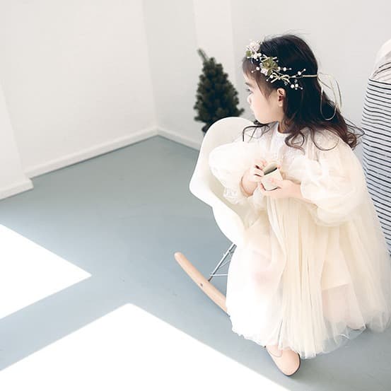 Girls' Dress Spring Autumn Toddler Fashionable Tulle Princess Dress Baby Fairy Birthday Party Gown