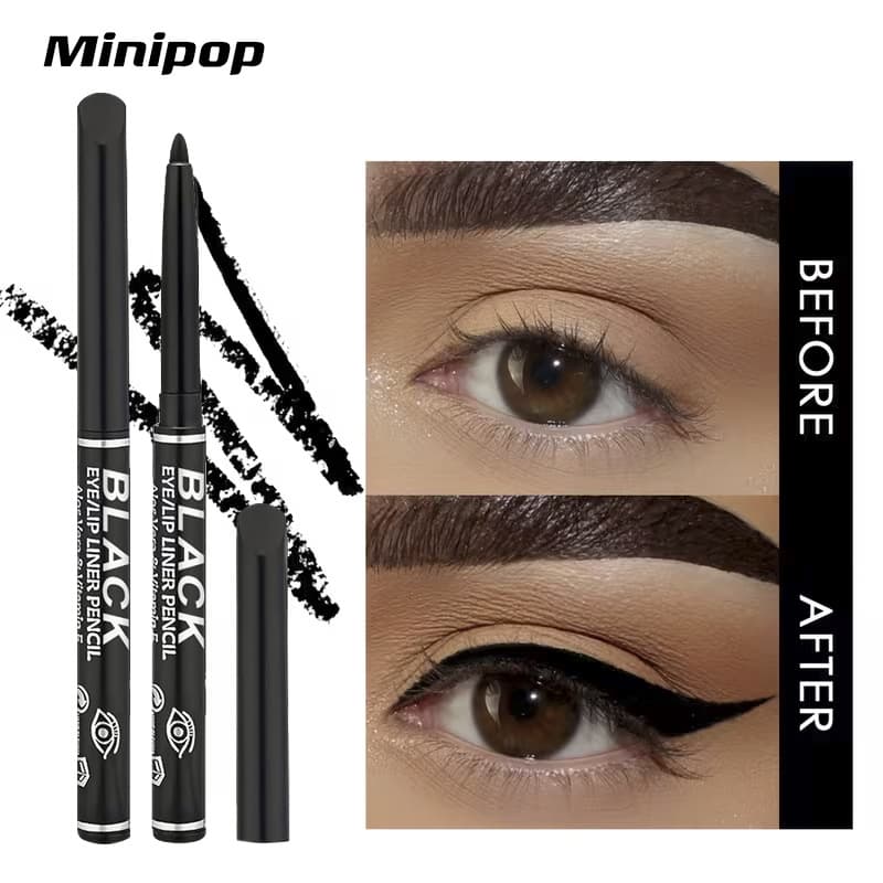 Cross-border Waterproof Automatic Eyeliner Gel Pencil, Under-eye Brightener, Eyeshadow, Eyeliner, Eyebrow Pencil, Eyeliner Cream, Multi-color