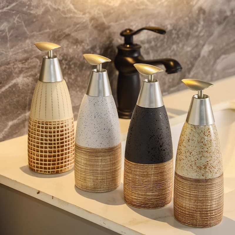 Hand Soap Dispenser Bottle Luxury Press Bottle, Laundry Detergent Shampoo Shower Gel Dispenser Bottle, Large Capacity Hand Soap Bottle