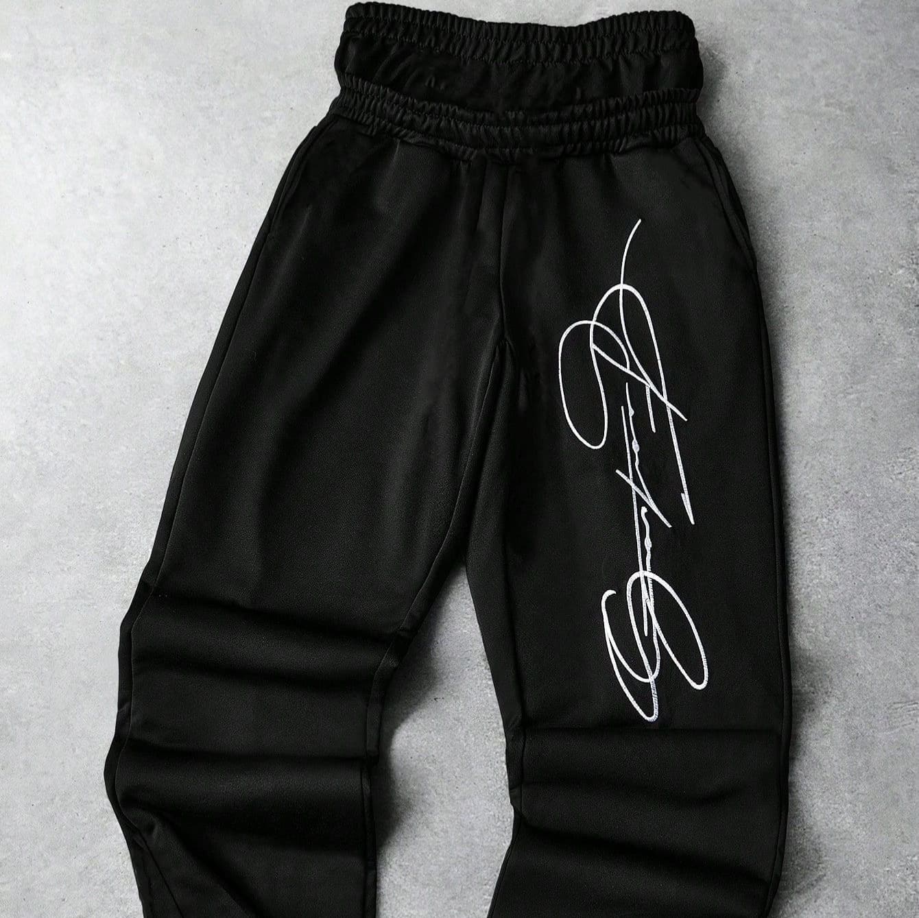 Top Strap Double Waistband Casual Straight-Leg Pants Lightweight Versatile Paratrooper Pants High-Waist Printed In Stock