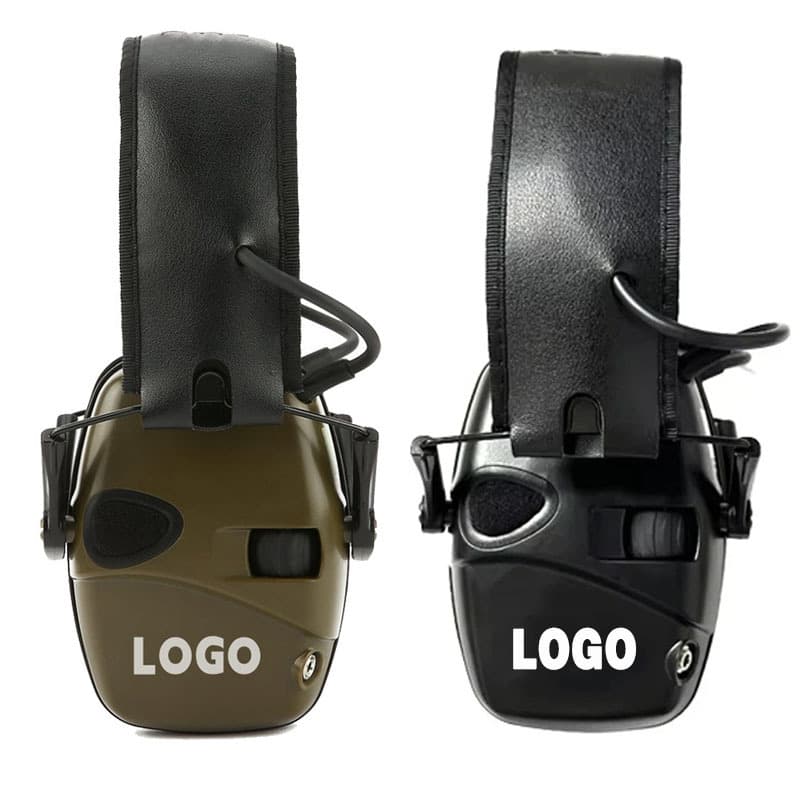Tactical Headset Electronic Hearing Protection Ear Muffs with Noise Reduction for Shooting Training Communication Outdoor Sports