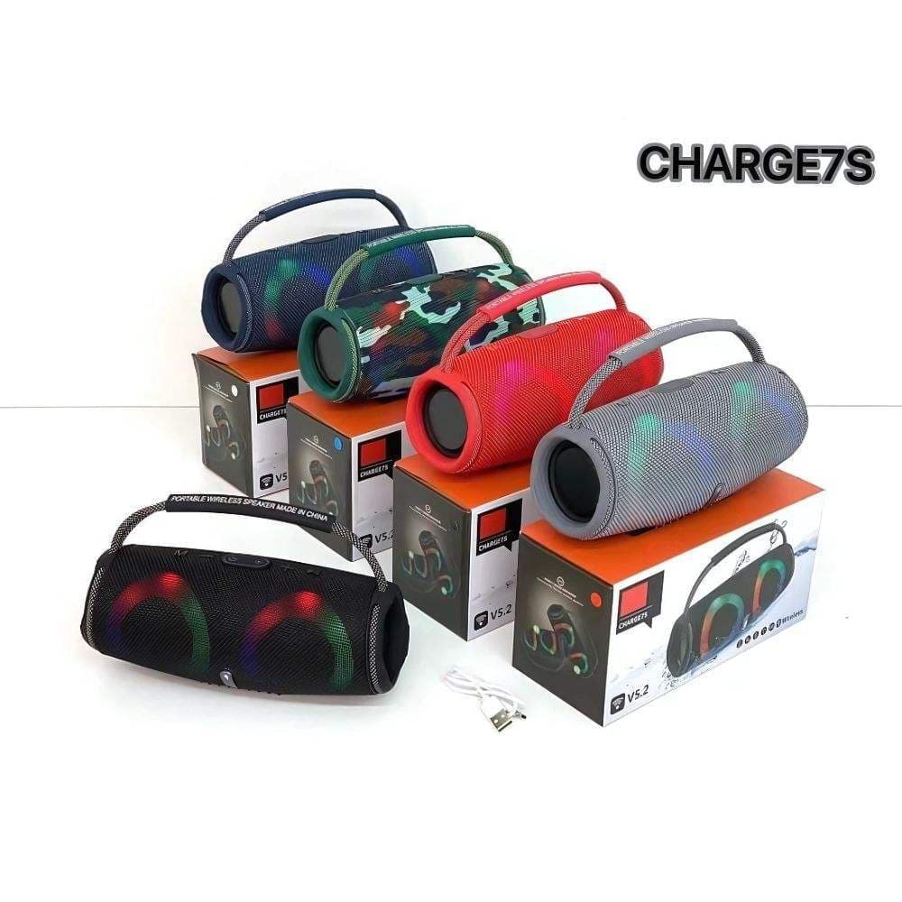 CHARGE7S new cross-border small outdoor portable Bluetooth speaker subwoofer RGB Bluetooth speaker