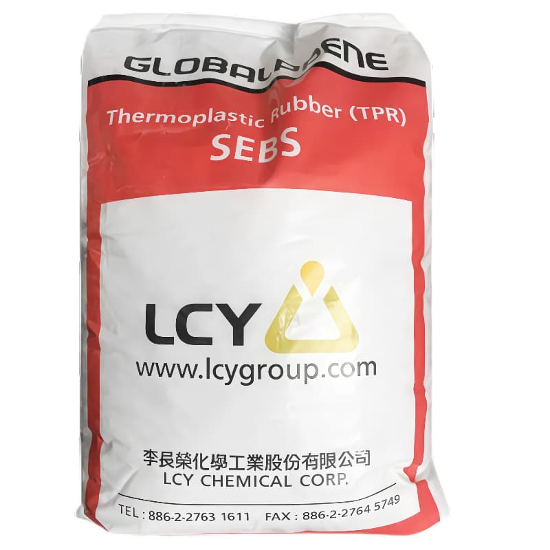 LCY SEBS 7550 For hot melt pressure-sensitive adhesive, increases cohesion and aging resistance, soft