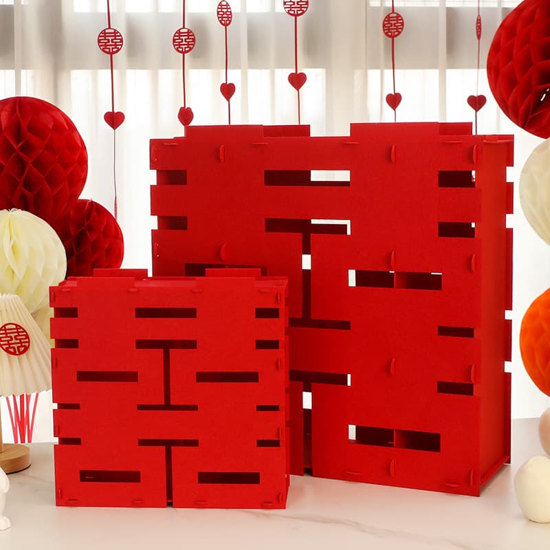 Wedding and Engagement Extra Large 1 Meter Three-dimensional Happy Character Floor-standing Ornament Set Wedding Room Layout Bedroom Living Room Decoration Wholesale