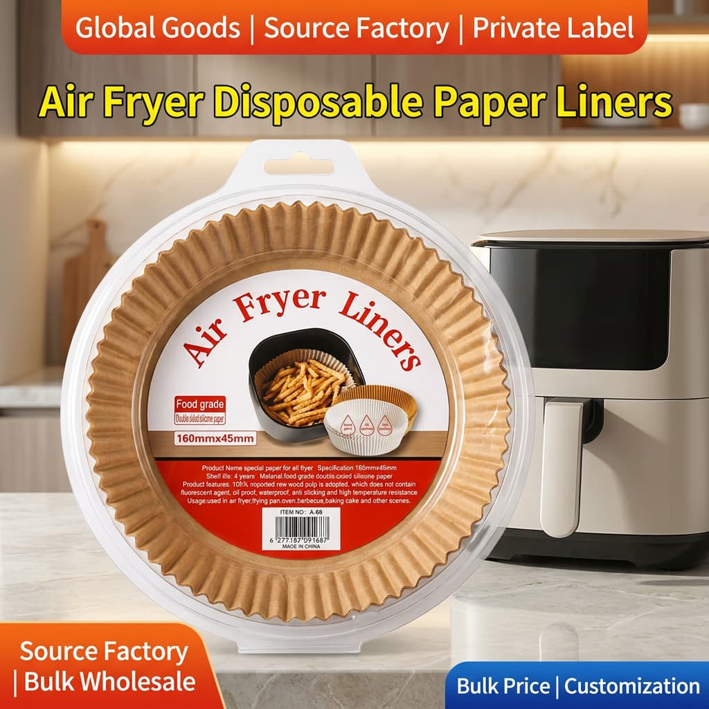 Food Grade Air Fryer Paper Liners
