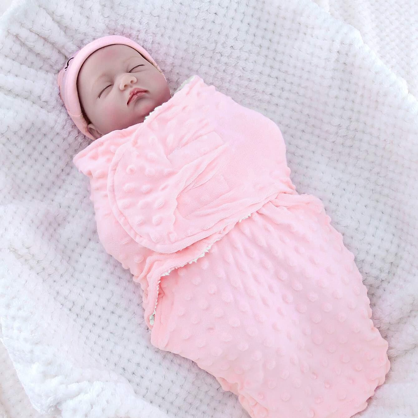 Baby Sleep Sack Infant Swaddle Blanket Thick Autumn Winter Newborn Anti-Kick Blanket Anti-Startle Sleep Sack