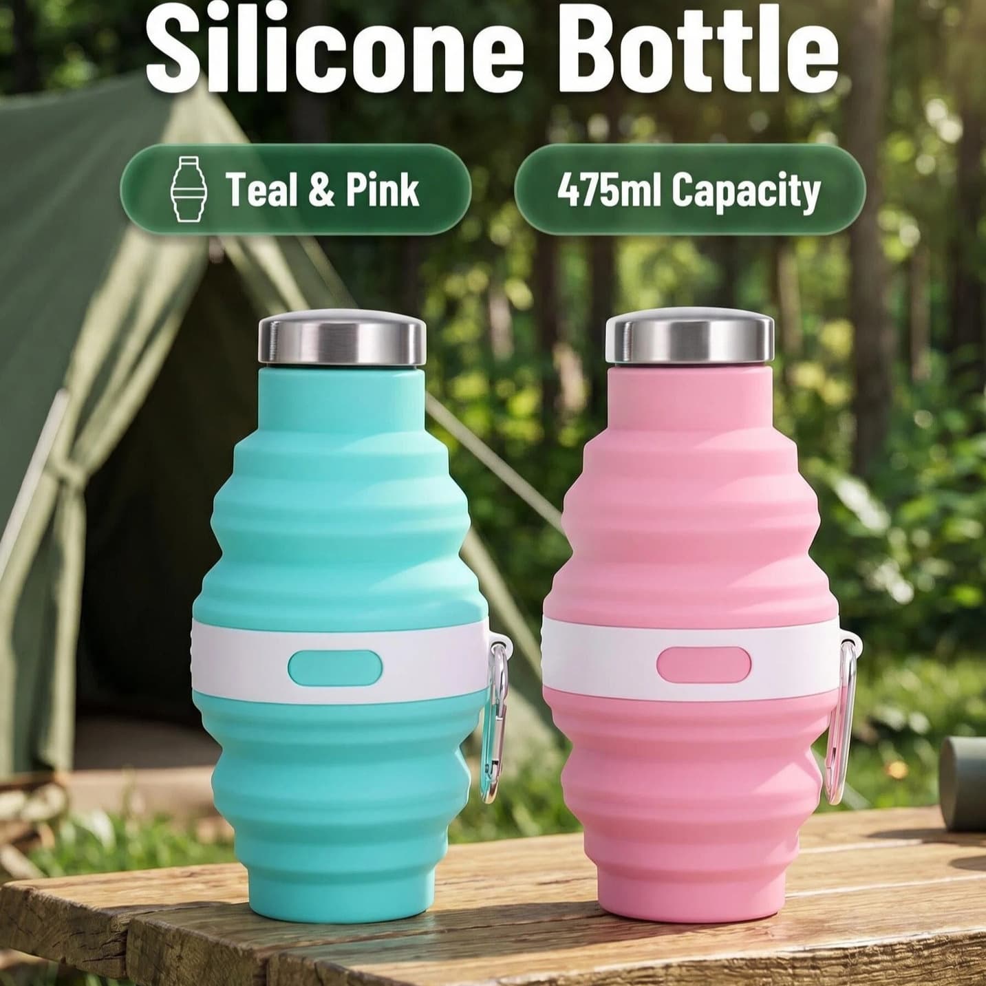 Cross-border hot sale customized pattern rose bear stainless steel thermos cup flower cherry water bottle straw cup