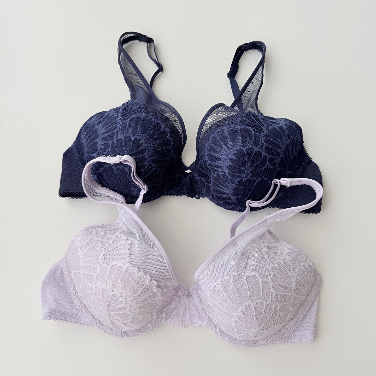 American CA Lace Bra French Deep V Bra Women Thin Cup Underwire Comfortable Plus Size Sexy Lingerie