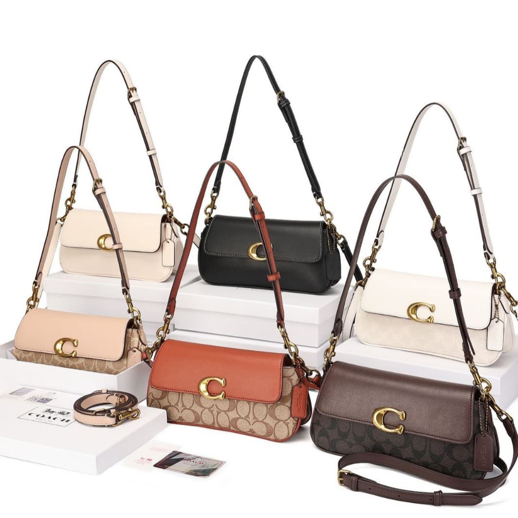 2025 Women's Jet Underarm Bag Baguette Bag Color-blocked Accordion Bag Commuter Shoulder Crossbody Bag Nanfeng Bag