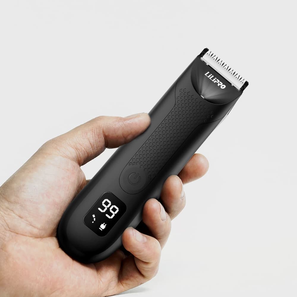 LILIPRO In Stock Cross-Border Men's and Women's Body Hair Trimmer Private Parts Hair Removal Shaving Scissors Waterproof Electric Hair Clipper