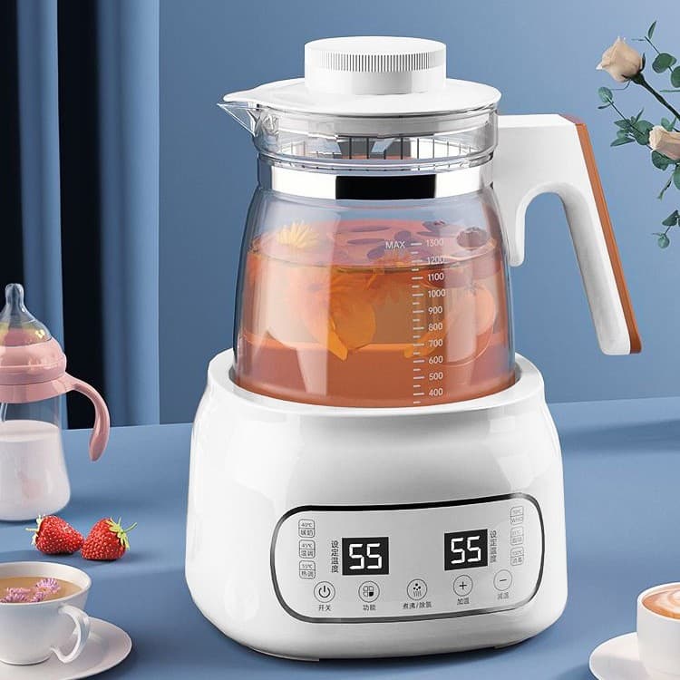 Adjustable Temperature Electric Heating Thermostatic Yellow Rice Wine Warmer, Household Hot Wine Pot for Winter, Specialized for Heating Liquor