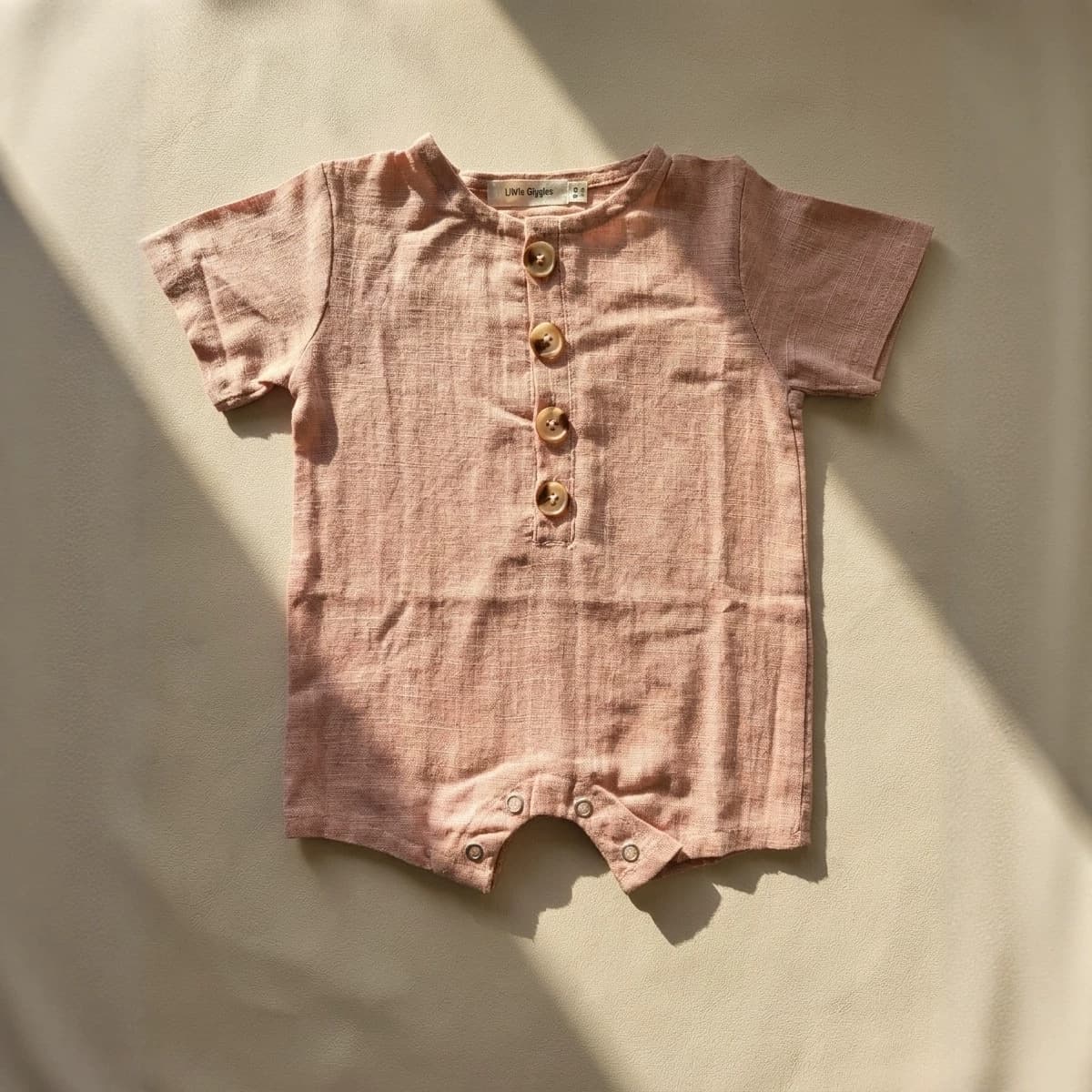 Baby Bodysuit, Summer Thin, for Boy & Girl, Cotton, Going Out, Short Sleeve, Baby Girl, Cotton, Class A, Going Out, Pretty