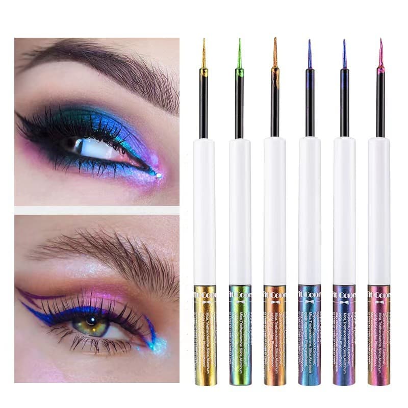 Fit Colors Optical Chameleon Eyeliner Liquid Color-Changing Stage Makeup Eyeliner Pen Cross-border Amazon