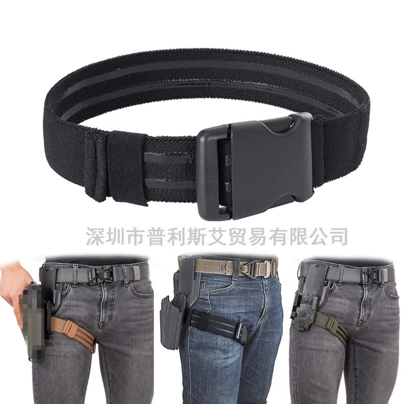 New cross-border outdoor tactical thigh strap, multi-functional hunting leg holster, gun holster strap, anti-slip webbing leg strap