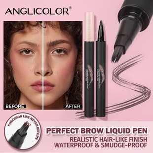 Export Special Direct-Liquid Water Brow Pen Natural Brow Waterproof Long-Lasting Non-Fading Clear Lines Cross-Border Liquid Eyebrow Pen