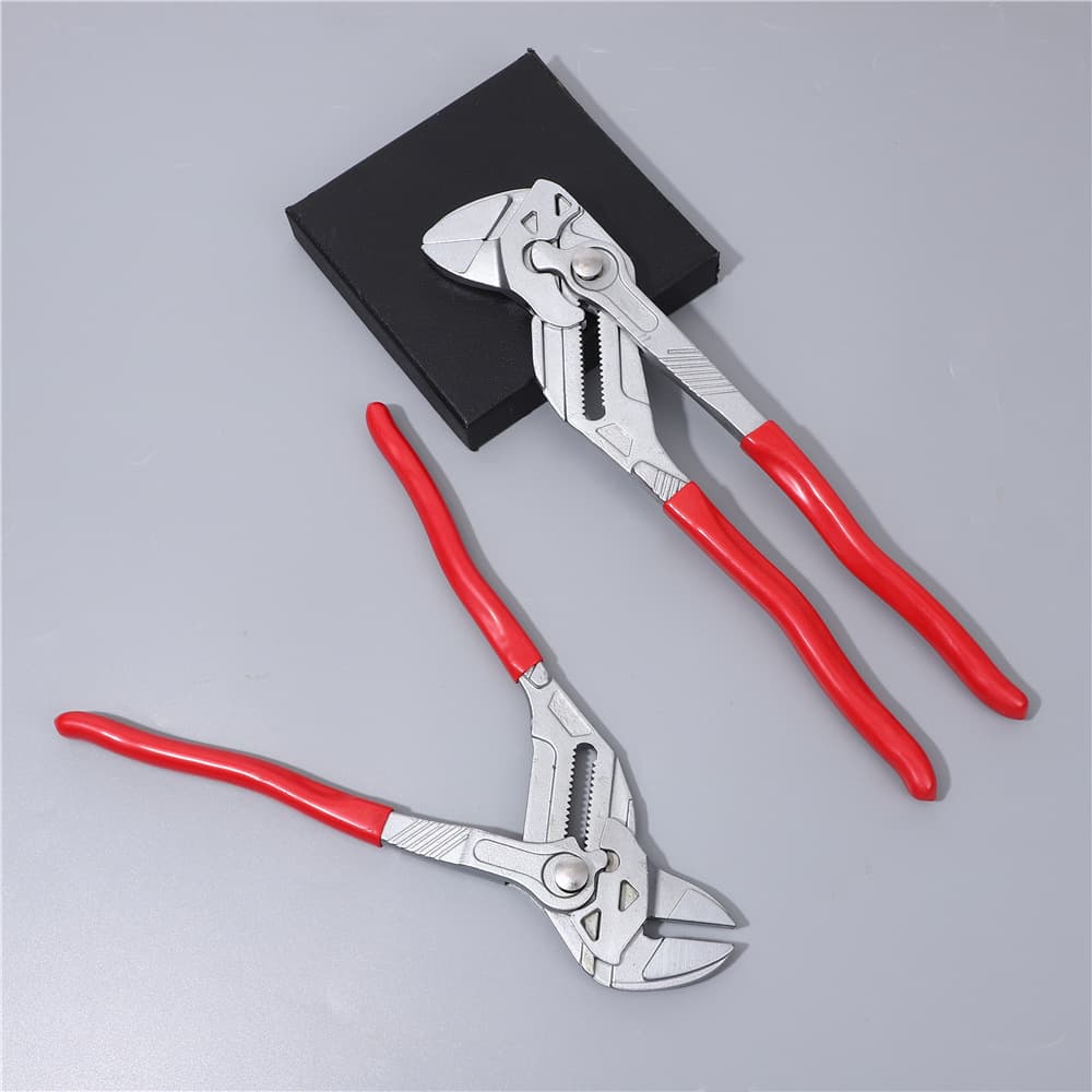 New quick pump pliers eagle-mouth water pipe pliers multi-functional press clamping large-opening plumbing household tool.