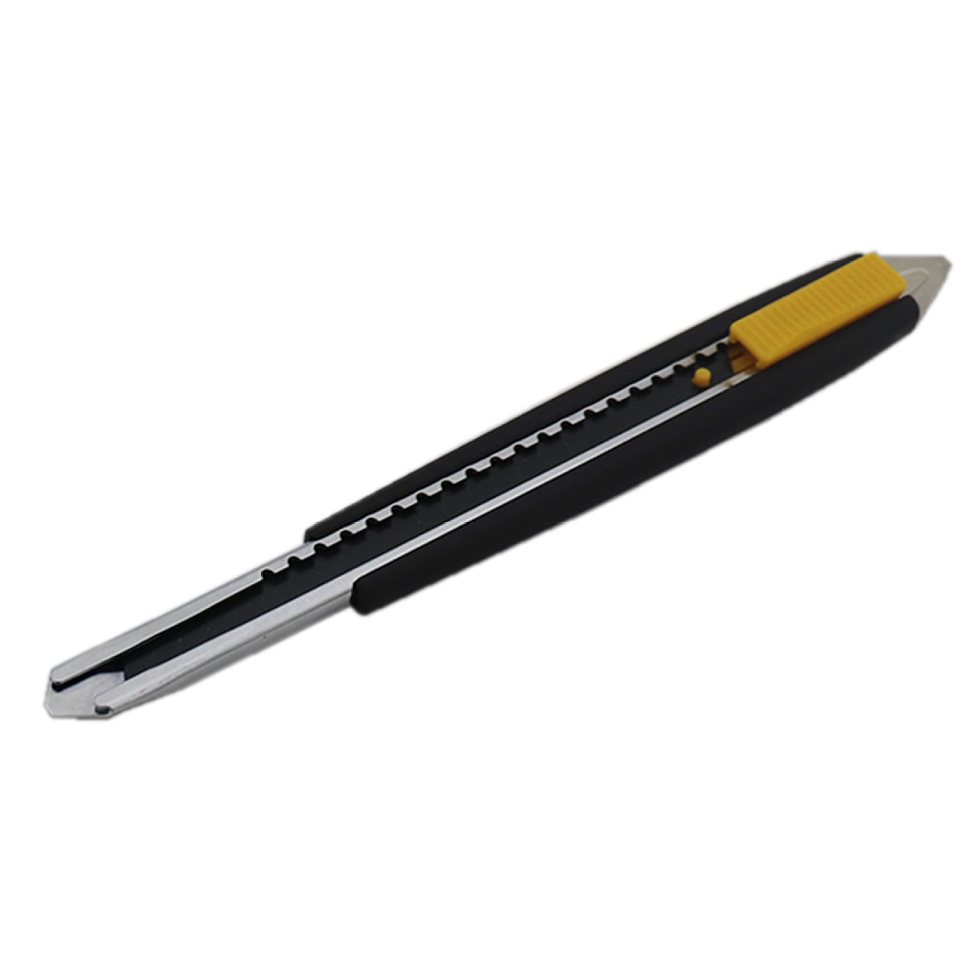 Wallpaper/wallcovering tools, small knife holder, 9mm wide blade, extra sharp black blade, utility knife, paper cutter.