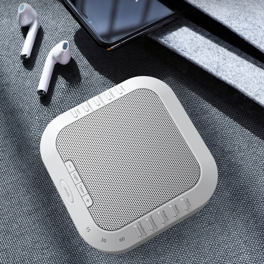 Three Sheep White Noise Therapy Sleep Aid Lithium Battery Version with Timer Night Light Sleep Companion