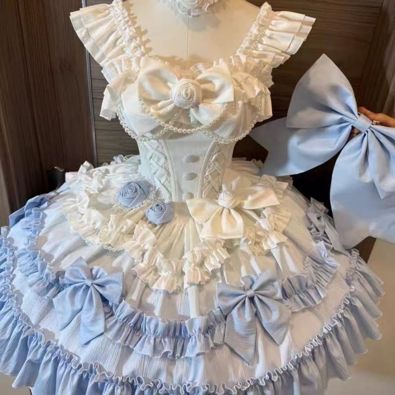 Lolita Dress JSK Babylonia Princess Gown Costume Lolita Skirt Southeast Asia