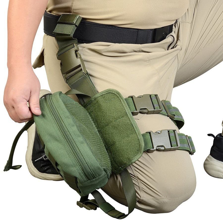 Outdoor Sports Calf Waist Bag, Leg Tool Bag, Tactical Waist and Leg Storage Bag, Backpack, Tactical Mountaineering Bag