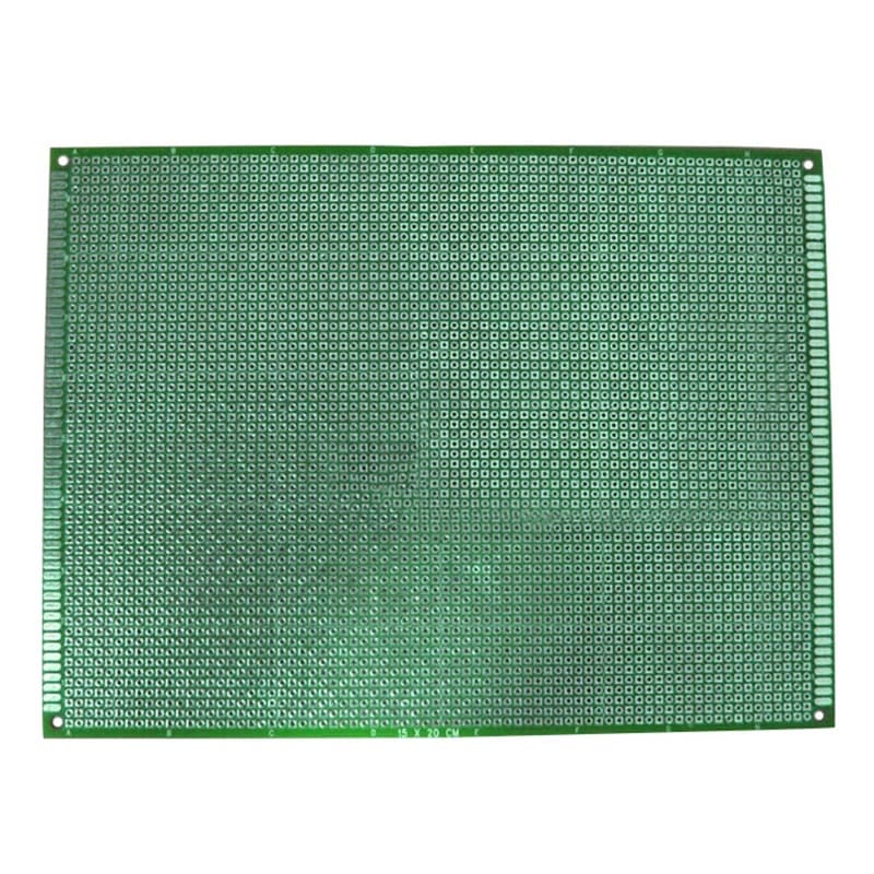 Risym Single-Sided Tin-Plated PCB High-Quality Fiberglass Board 15*20cm 1.6mm Thick Perfboard