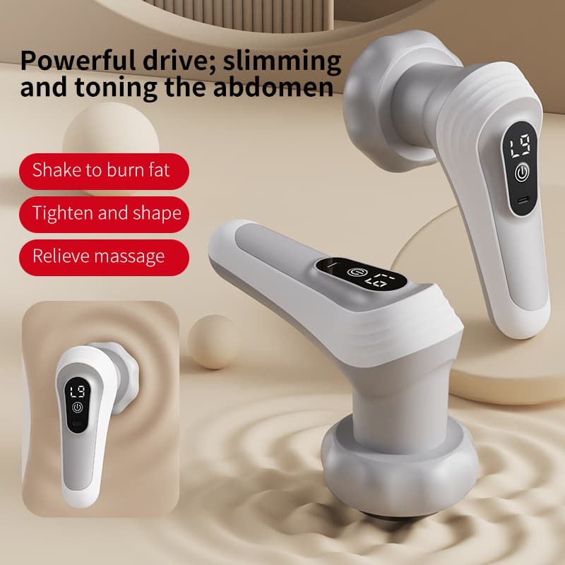 Cross-border Handheld Electric Massage Fat Pusher Neck Abdomen Waist Cervical Full Body Massage Meridian Clearing Fat Pusher
