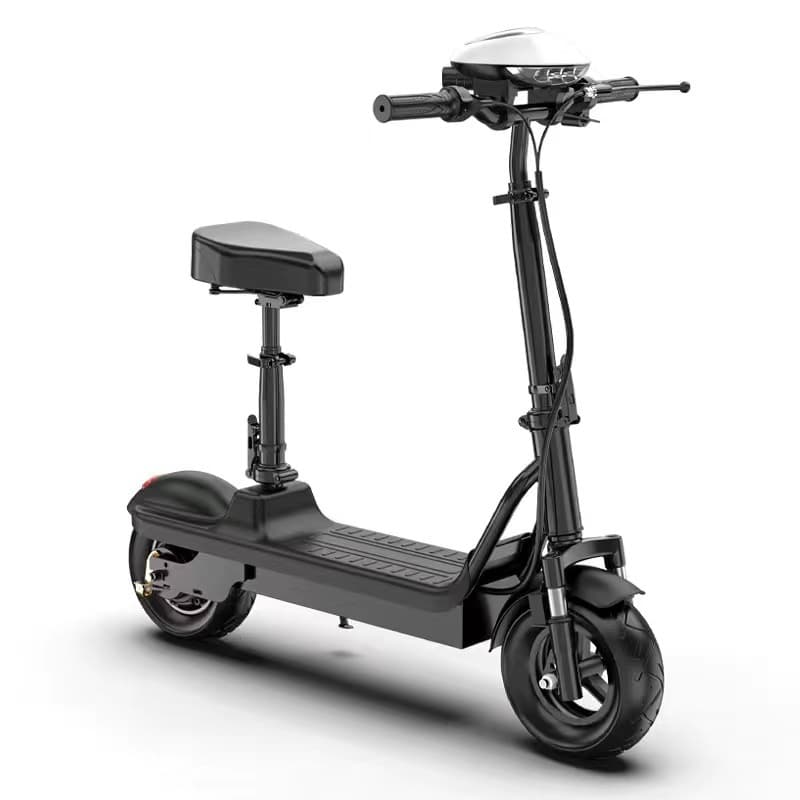 Cross-Border 10-Inch Foldable Two-Wheel Electric Scooter for Men and Women, Leisure Commuter E-Scooter, Foldable Electric Vehicle for Designated Driving