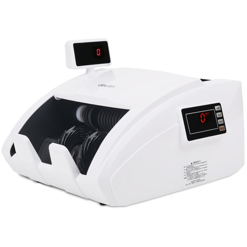Deli 3927S Small Portable Banknote Counting Machine, New Version 2019 RMB Banknote
