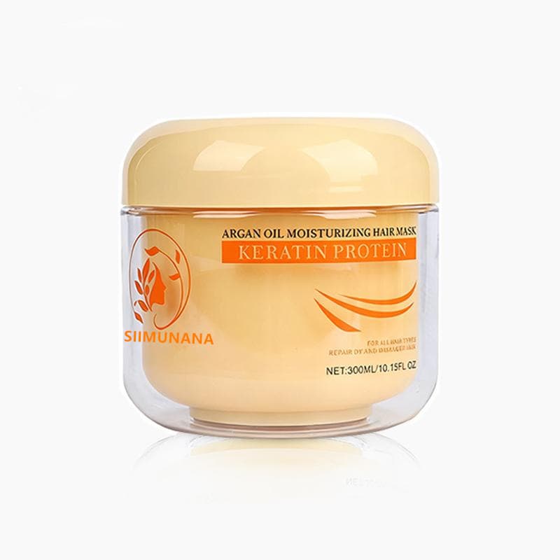 Cross-border TK Amazon Same Style Hair Mask Repair Dry Frizzy Washable No-Steam Protein Smoothing Hair Mask