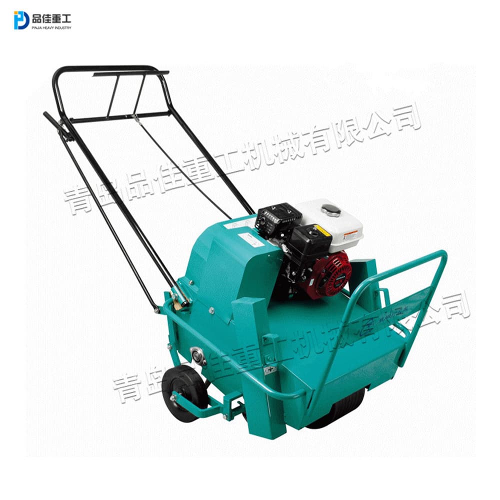 Walk-behind lawn greening drilling machine, lawn maintenance fertilization drill, permeable ground drilling machine.