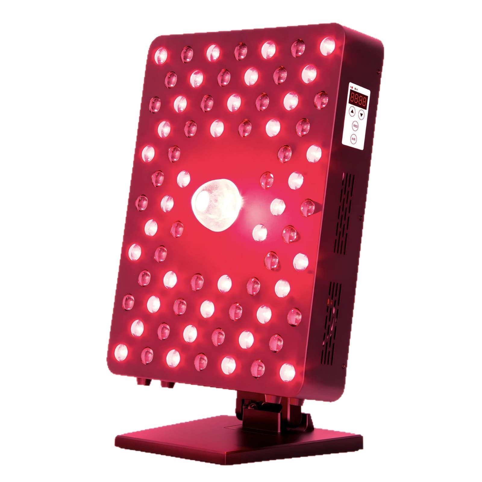 True Red Light Infrared with Stand COB Therapy Lamp Ultra High Power for Muscle Lumbar Pain Anti-inflammatory Wound Healing