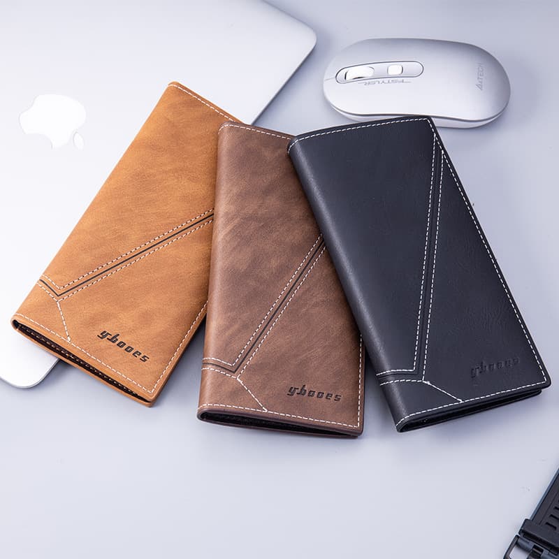 Curated In-Stock Long Men's Wallet Slim Multi-Function Suit Wallet Men's Multi-Card Slot Bank Card Organizer Card Case