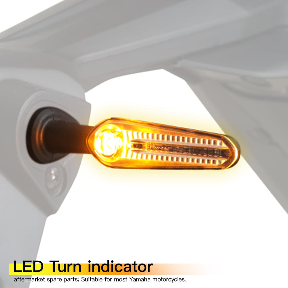 Compatible with Yamaha YZF-R1 R6 R7 R3 R25 R15 Aerox155 Exciter155 LED Turn Signal Light