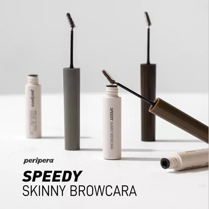 Korea PERIPERA Brow Tint Natural Soft Mist 04 Brown Light Gray-Brown 03 Smudge-Proof