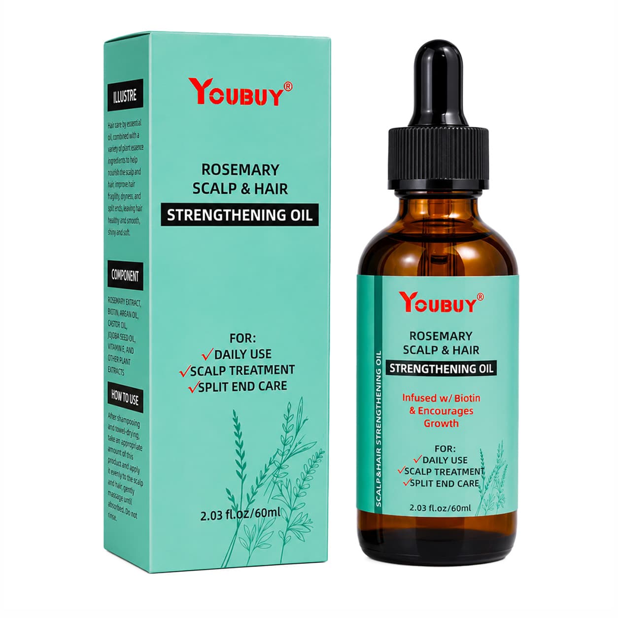 In Stock Youbuy Cross-border Hair Care Essential Oil Conditioner Nourishing Oil Smoothing and Balancing Oil
