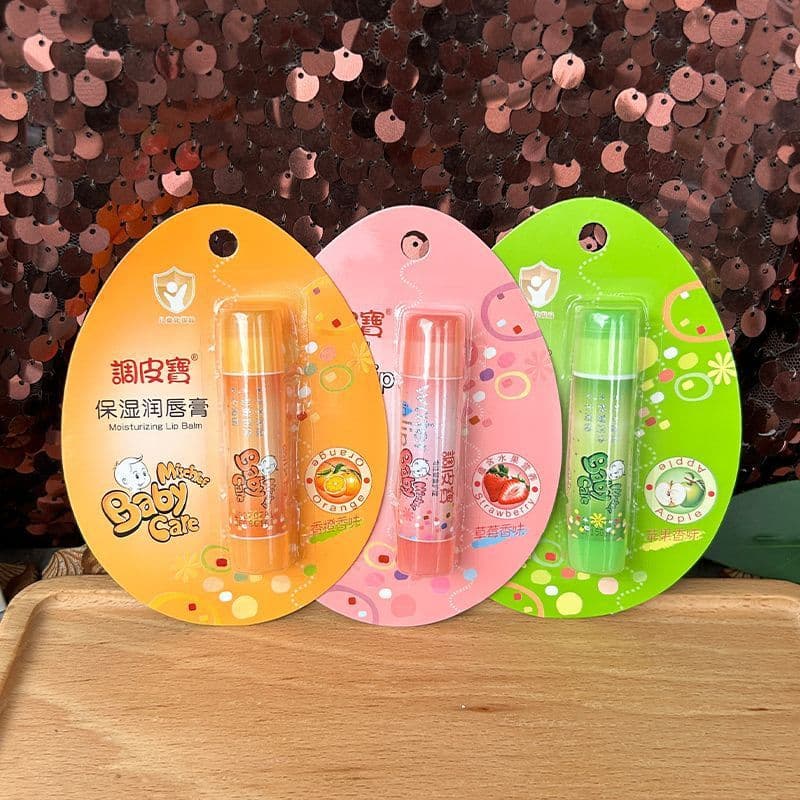 Naughty Baby Moisturizing Lip Balm Autumn and Winter Hydrating Lip Care for Men, Women, and Children Children's Cosmetics