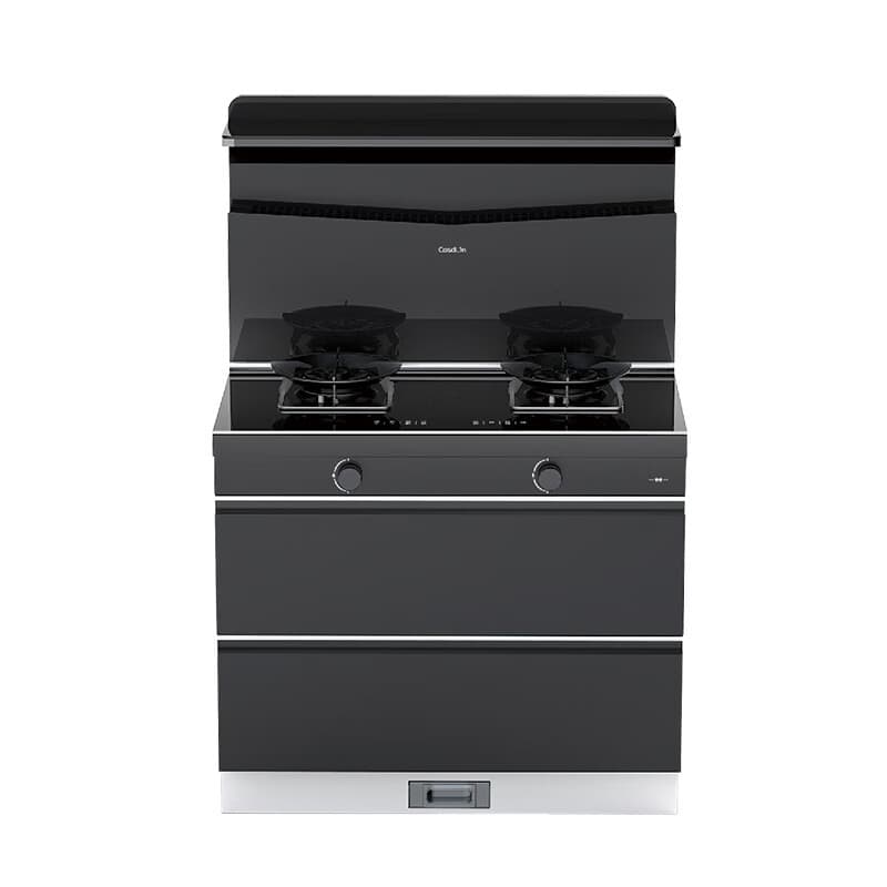 Caldo Integrated Stove JJZT-B2S8-E6D Three-in-One Hood, Stove, and Disinfection, Quiet Two-Star Disinfection Genuine Product