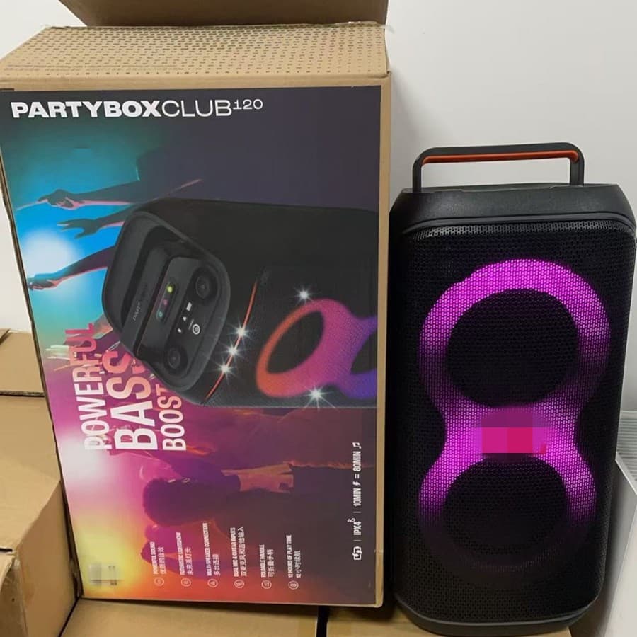 Cross-border Applicable PARTYBOX120 Bluetooth Heavy Bass Outdoor Portable Large Speaker Light Show Audio 160W