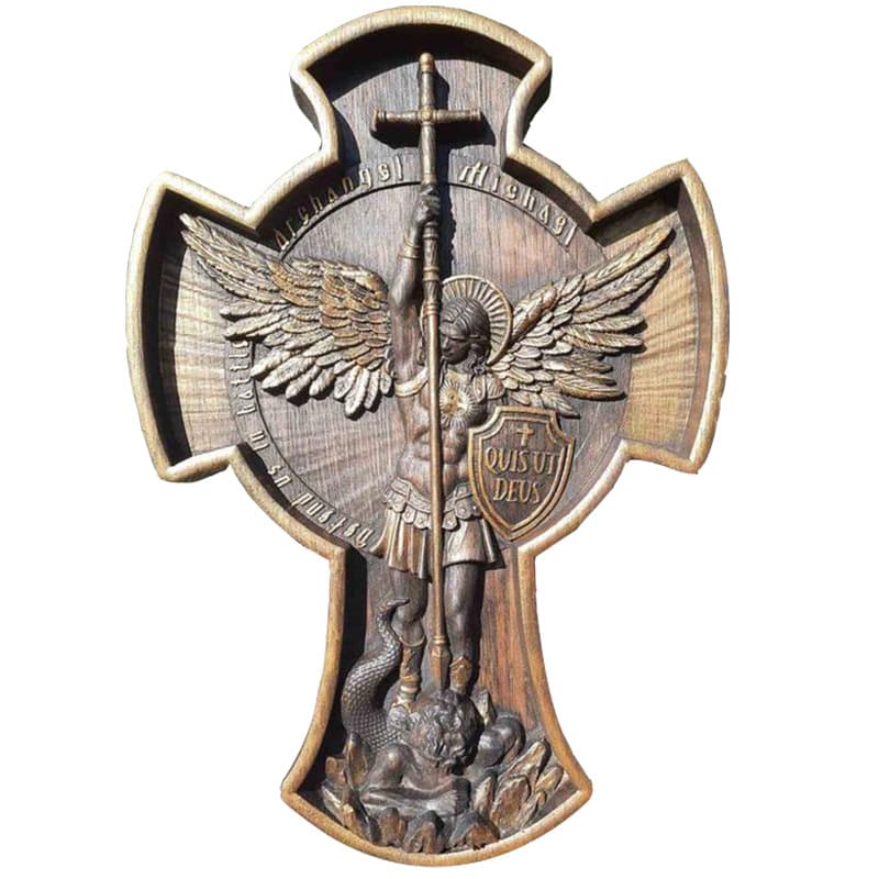 New Cross-border Archangel Michael Statue Resin Craft Ornament