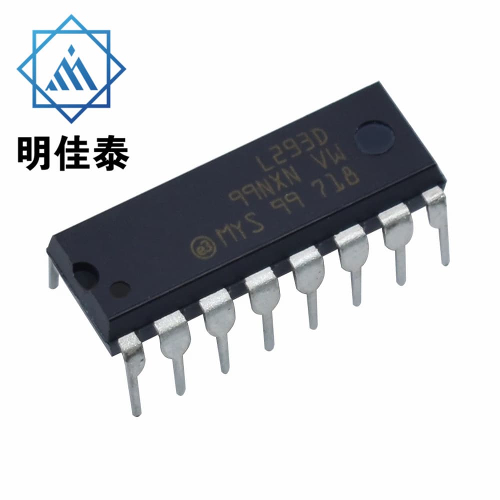 L293D DIP16 ST PMIC - Motor and Fan Controller, Driver