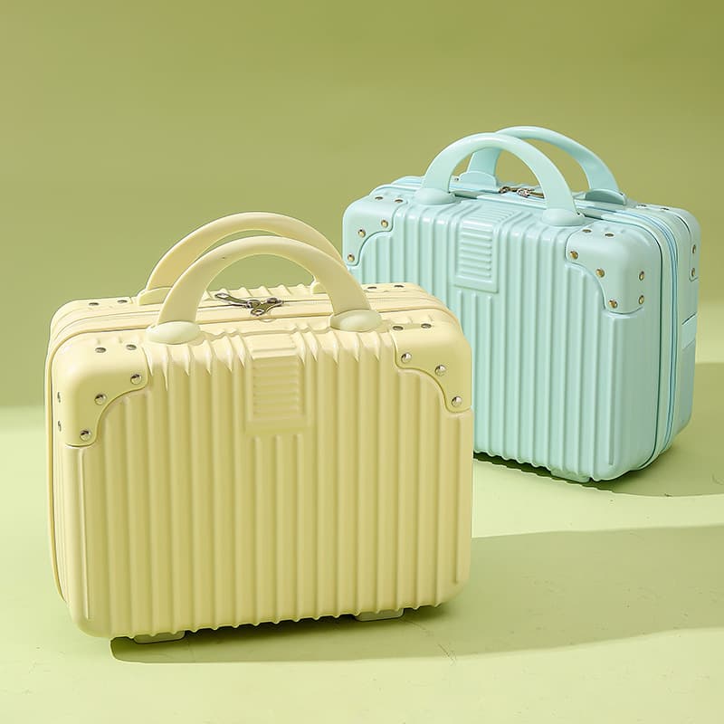 Small suitcase mini cosmetic case 14-inch small box souvenir 16-inch suitcase storage password boarding case