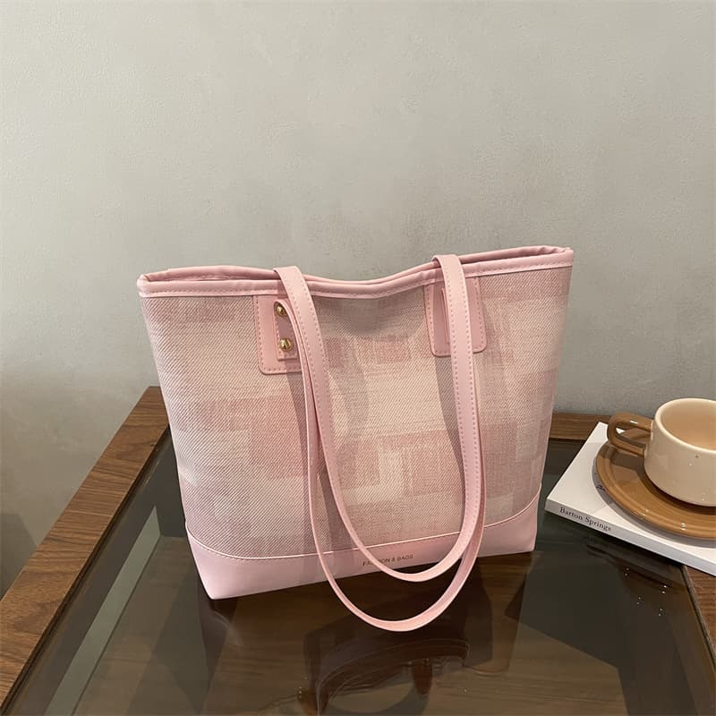 Simple Commuter Tote Bag for Women Spring New Arrival Premium Texture Casual Stylish Underarm Bag Large Capacity Shoulder Bag